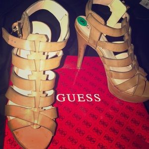 Guess Open Toe Heels